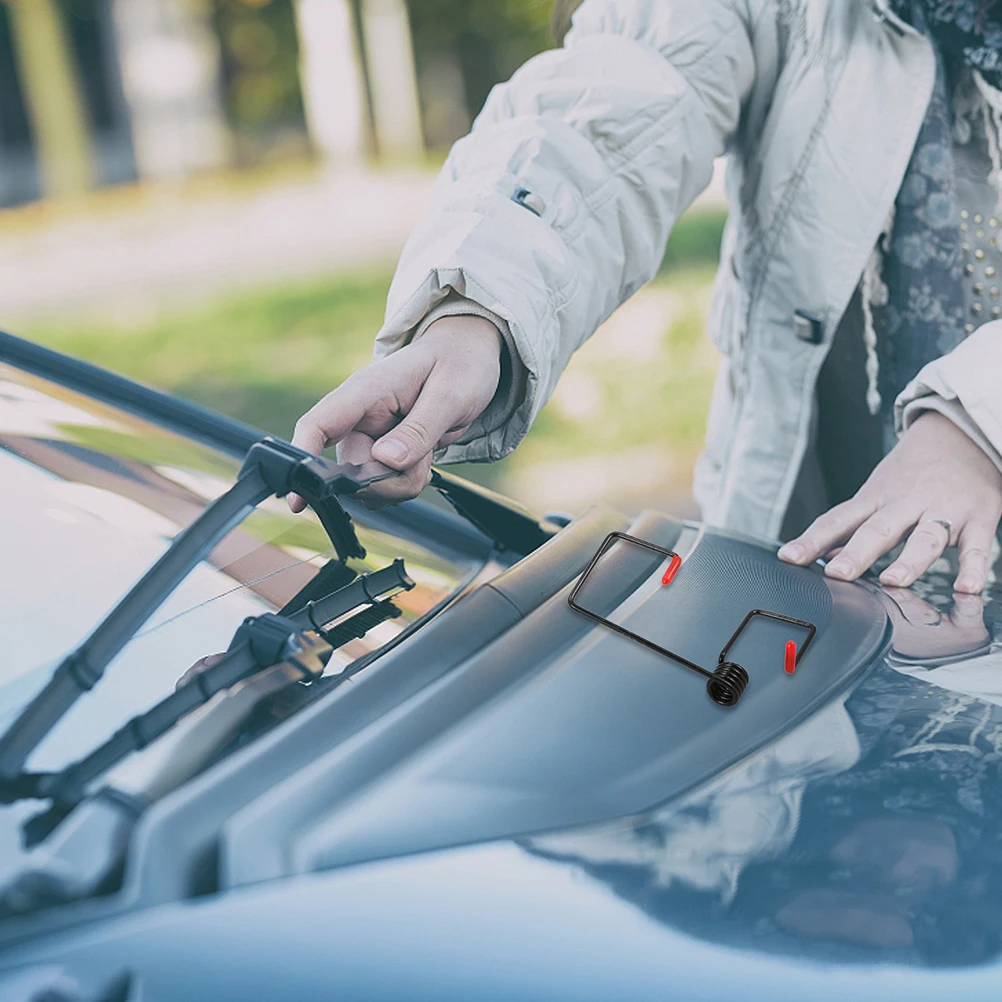 

6pcs Wiper Spring Windshield Arm Pressure Booster Blade Metal Leaf Rear Window Tension Car Wiper Enhancement Springs Durable