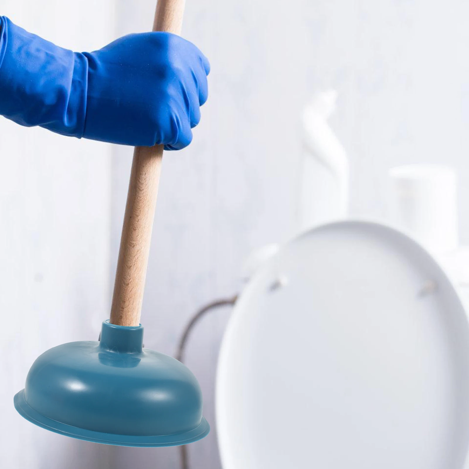 

2pcs Rubber Replacement For Toilet No Handle Household Home Toilet Plunger Head Accessory Bathroom Supply Plunger Part