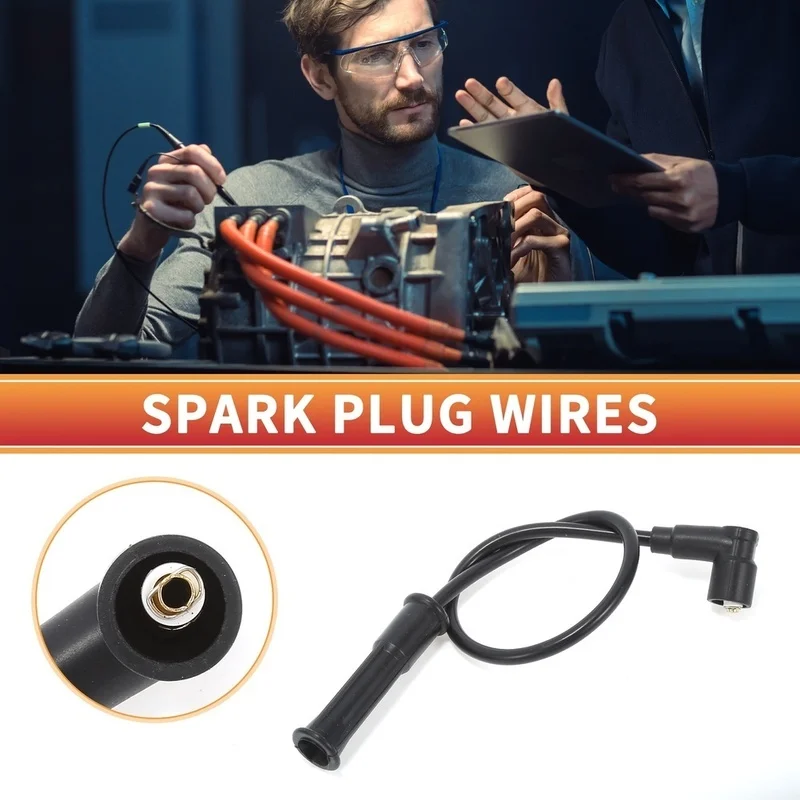 Super Sale 4 Pcs Spark Plug Wire Ignition Coil Cable 7700107662 for Renault Clio I 1.2