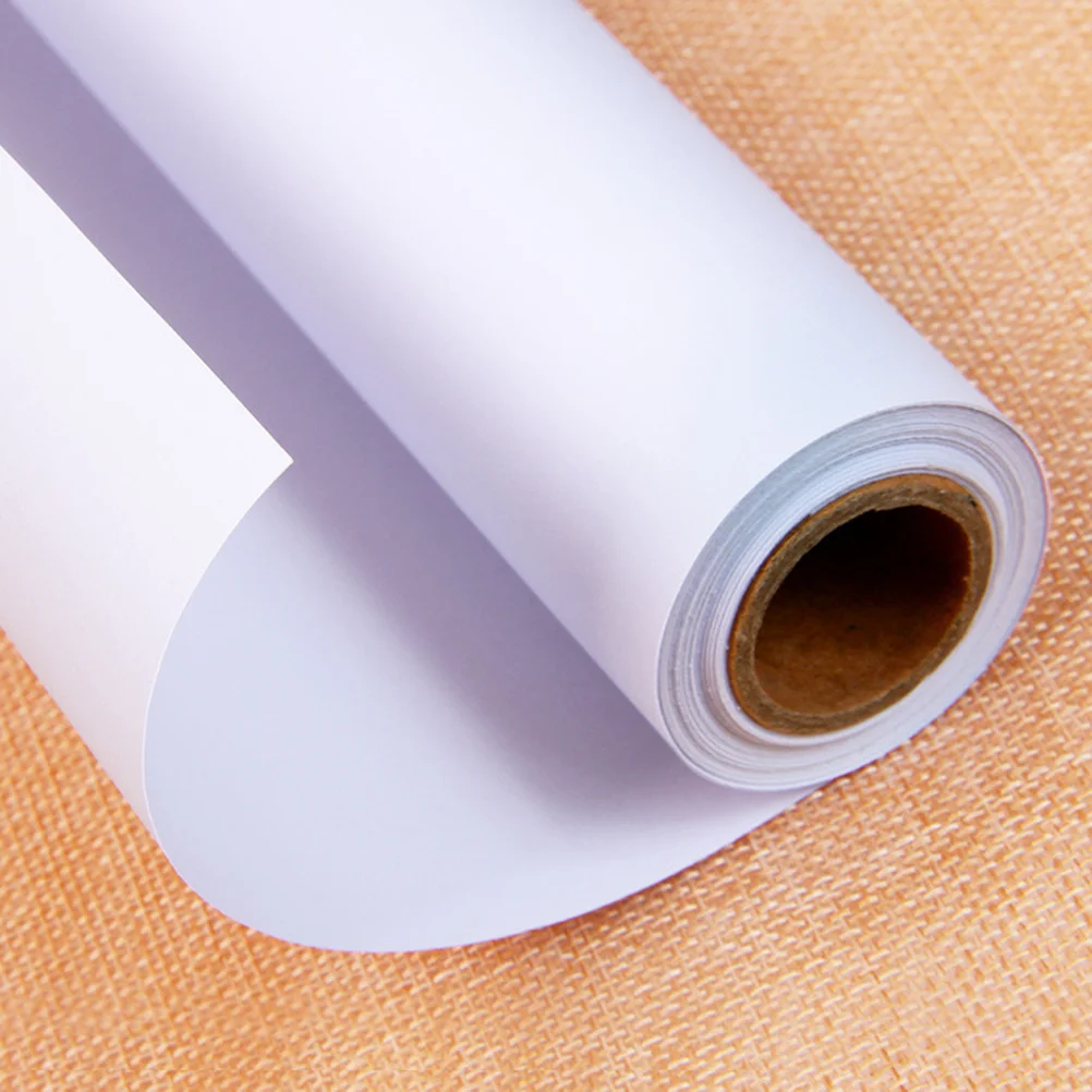 9m White Drawing Paper Roll Thick Smooth Surface Ideal for Sketching Painting Drawing Creativity Art Supplies Sketch Paper