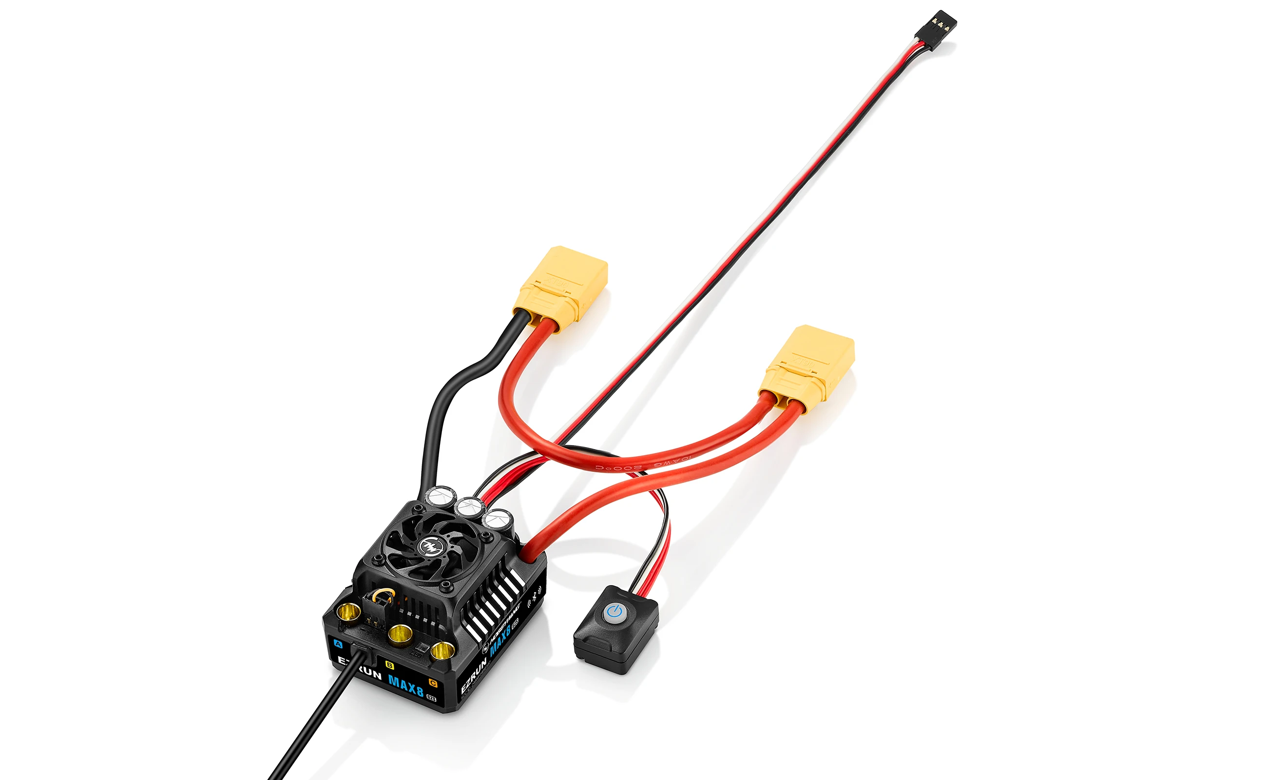 Hobbywing EzRun ESC MAX8 G2S 160A Sensory Brushless ESC for 1/10 1/8 RC Model Car Buggy OffRoad Vehicles