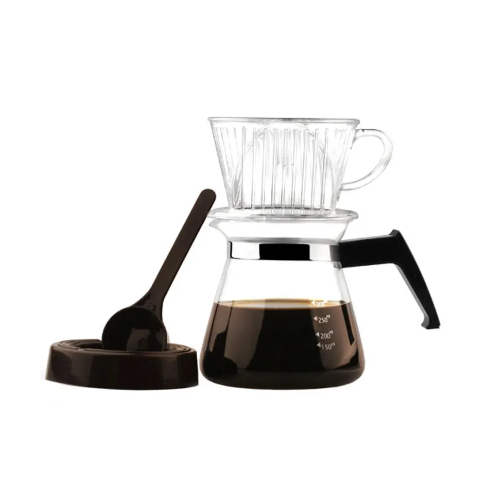 Frand Hand Dlip Set 102D Coffee Dripper Server for 2-4