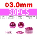 30PCS 3.0mm Pink