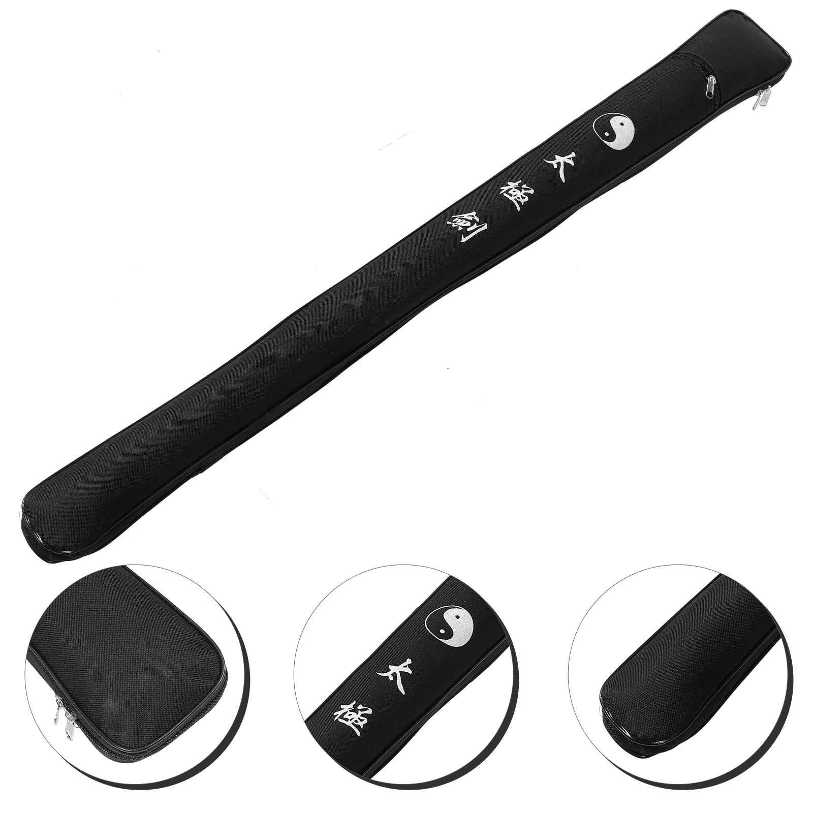 

1PCS Bag 105cm Black Oxford Cloth Swords Bag Waterproof Lightweight Portable Storage Pouch Martial Equipment