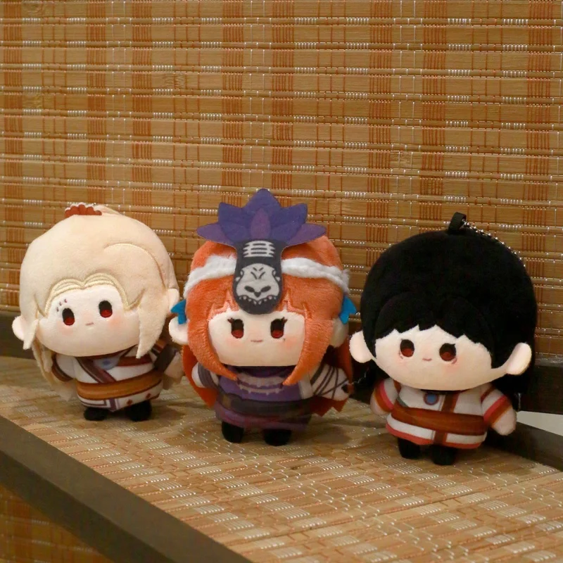 New Hua Jiang Hu: Bu Liang Ren Northern Desert Series Finger Puppet Plush Keychain A Portrait Of Jianghu Doll Ornament Gift