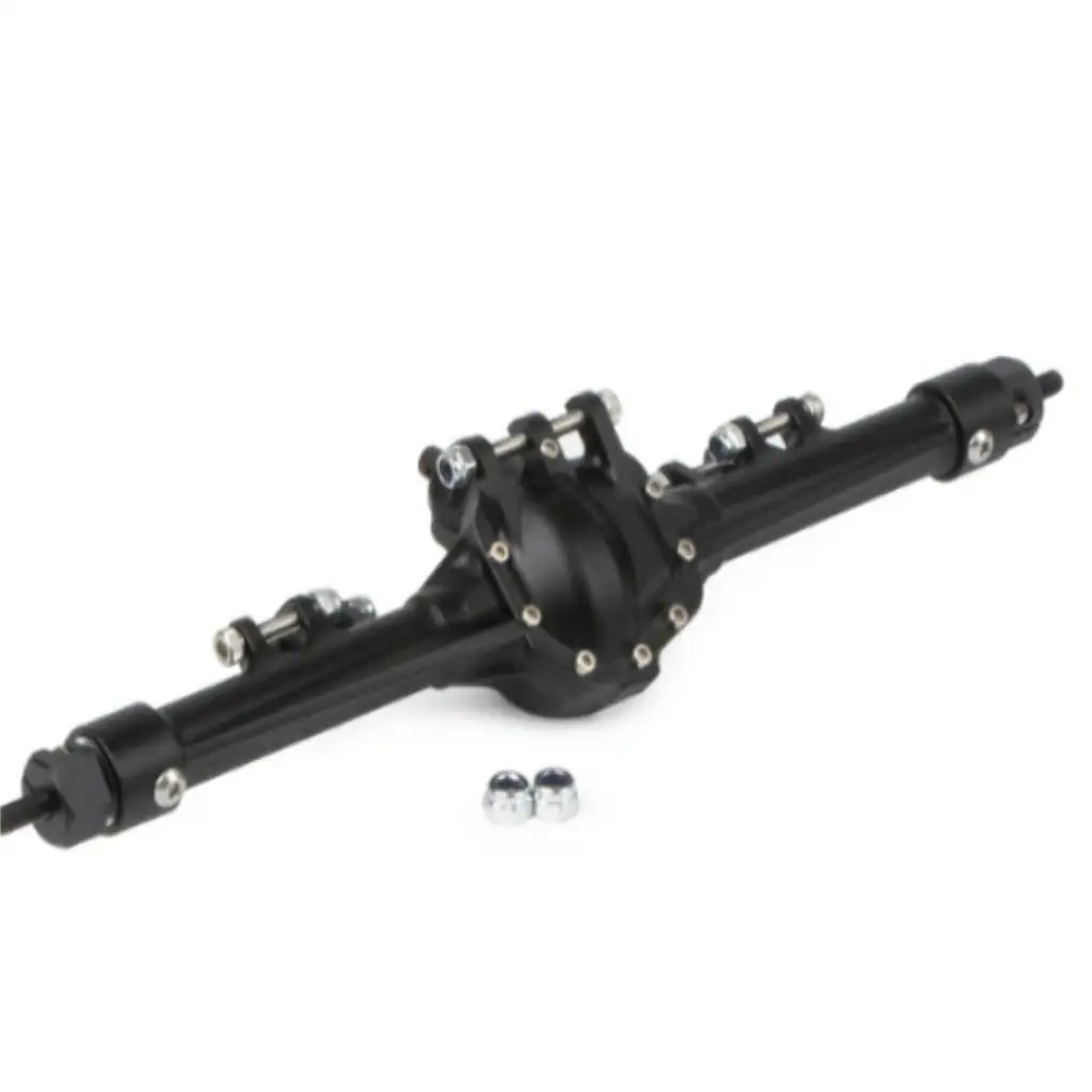 RCGOFOLLOW Aluminum Alloy Upgrade Enhances Rear Axle Upgrade Enhances Rc Rear Axle For 1 10 Rc Rear Axle Axial SCX10 RC