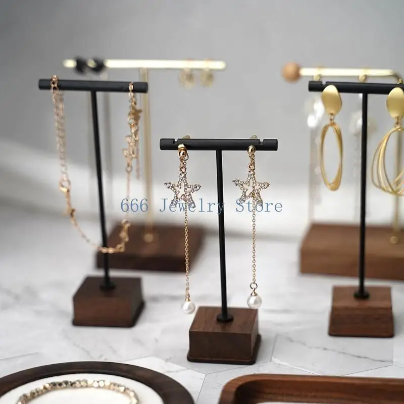 

F2TD Подставка для сережек Полка для колец Держатель для ювелирных изделий Органайзер для украшения дома