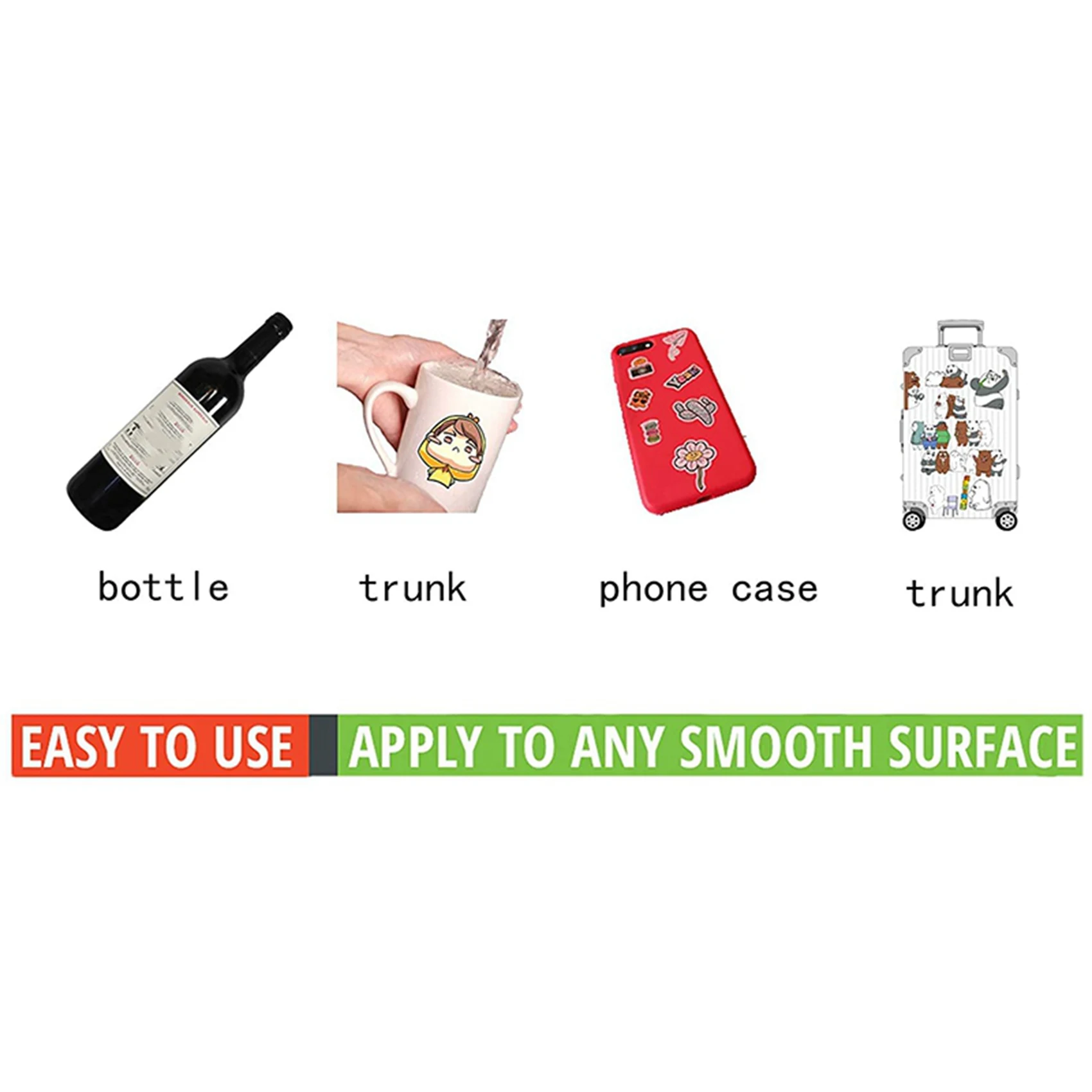 ورق لاصق فينيل مقاوم للماء قابل للطباعة ممتاز لنفث الحبر والطابعة 210X280mm 150 ورقة ورق لاصق أبيض غير لامع