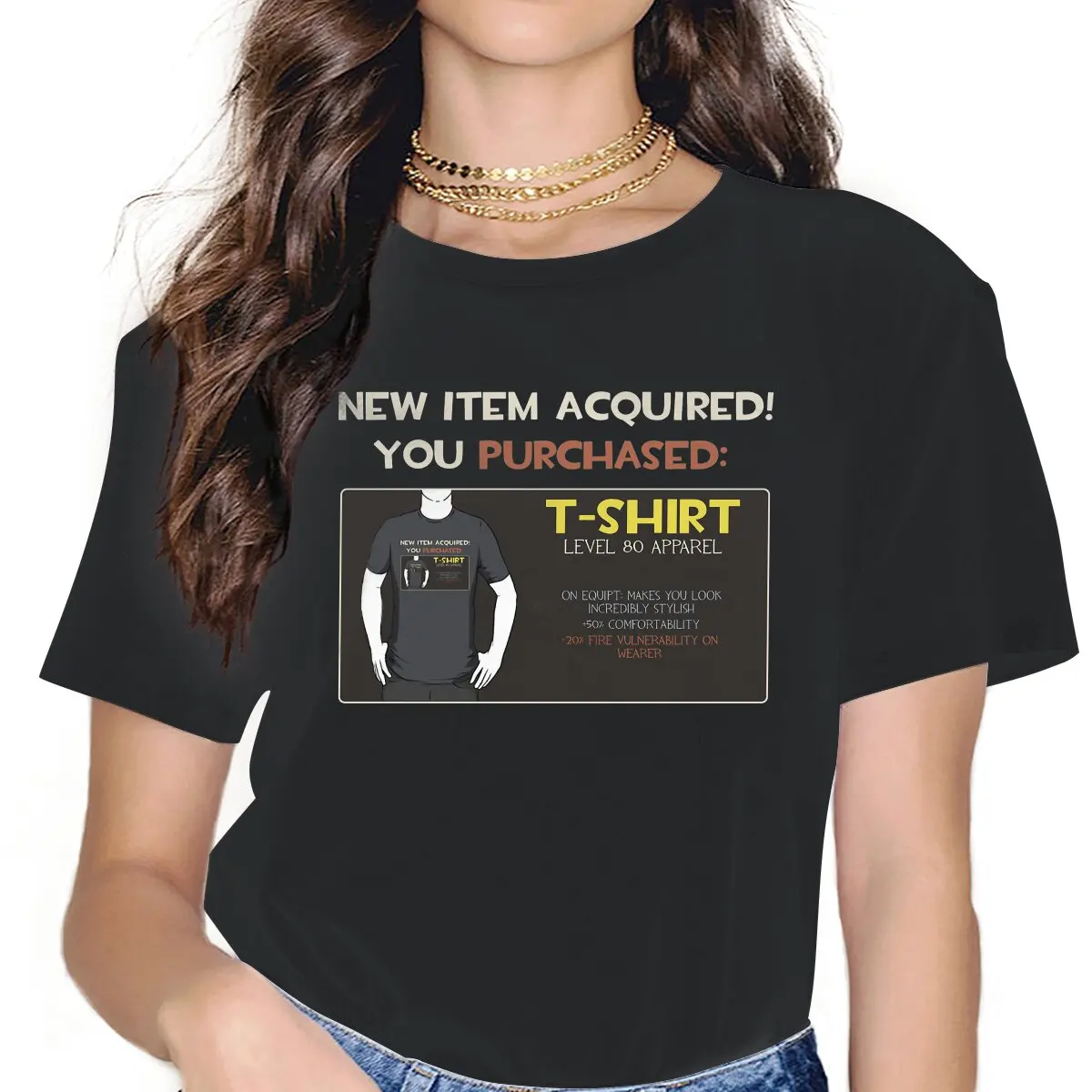 TF2 Item Shirt  Women Shirts Team Fortress 2 Shooter Game Oversized T-shirt Goth Vintage Female Clothing