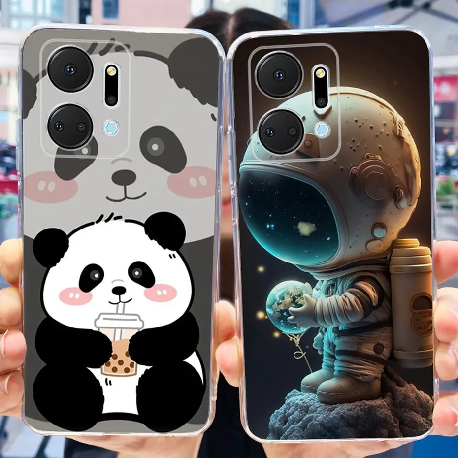 Lovely Printing Case For Honor X7a RKY-LX1 RKY-LX2 RKY-LX3 Soft Silicone TPU Back Cover For HonorX7a X 7A 4G Phone Cases