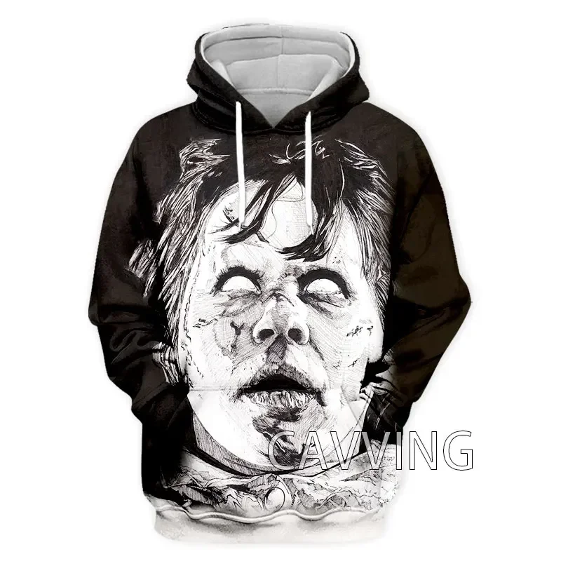 

New Fashion The Exorcist 3D Printed Clothes Streetwear Men Hoodies Sweatshirt Fashion Hoody Hooded Pullover Tops H01