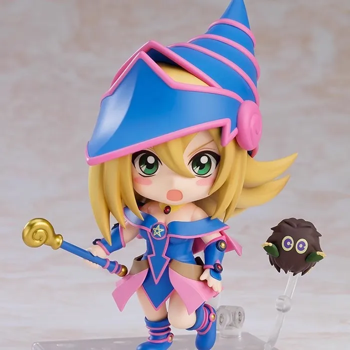 1596 Yu-Gi-Oh! Dunkle Magierin mit austauschbarem Gesicht, PVC-Actionfigur, Sammlermodell für Anime-Sammler