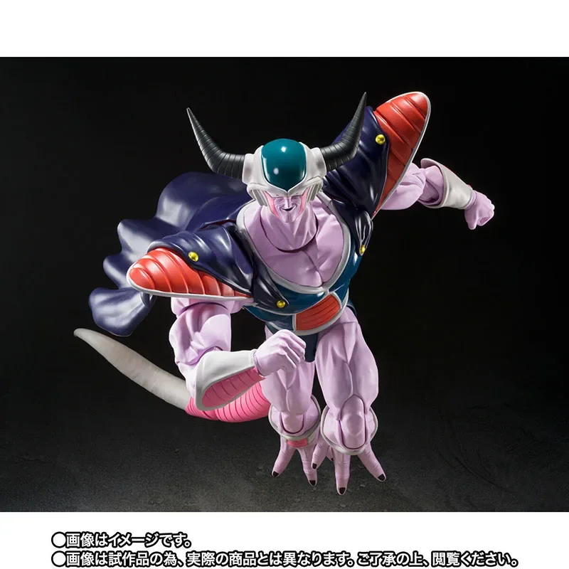 Genuine DRAGON BALL Original Bandai S.H.Figuarts King Cold Anime Figure PVC Collectible Model Dolls Statuette Ornament Gift