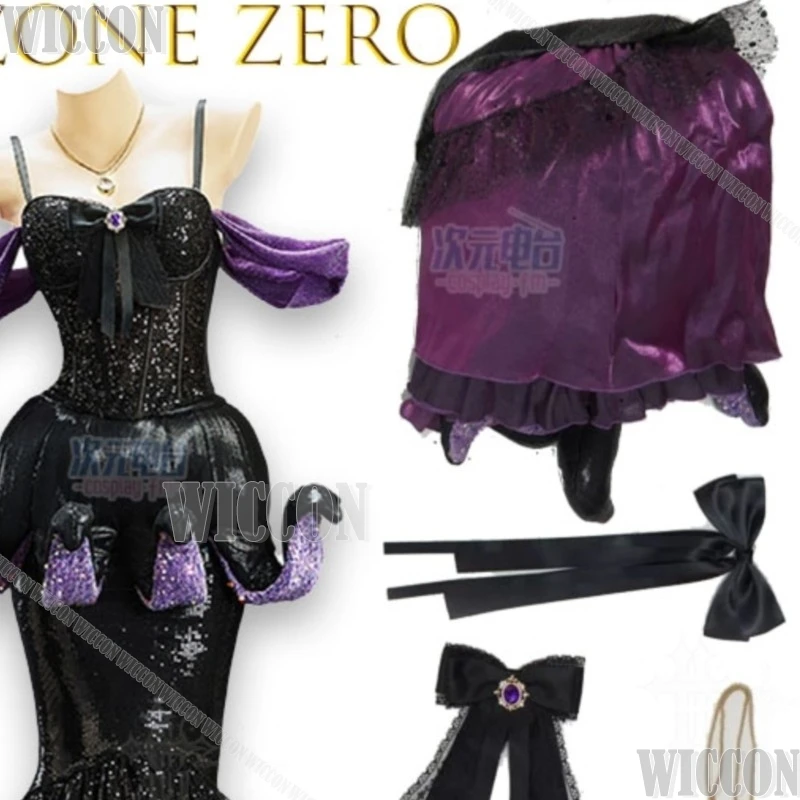 

Zenless Zone Zero Yidhari Fanart Purple Fishtail Summer Woman Dress Jsk Halloween Cos Long Dresses Evening Gown Festival Event