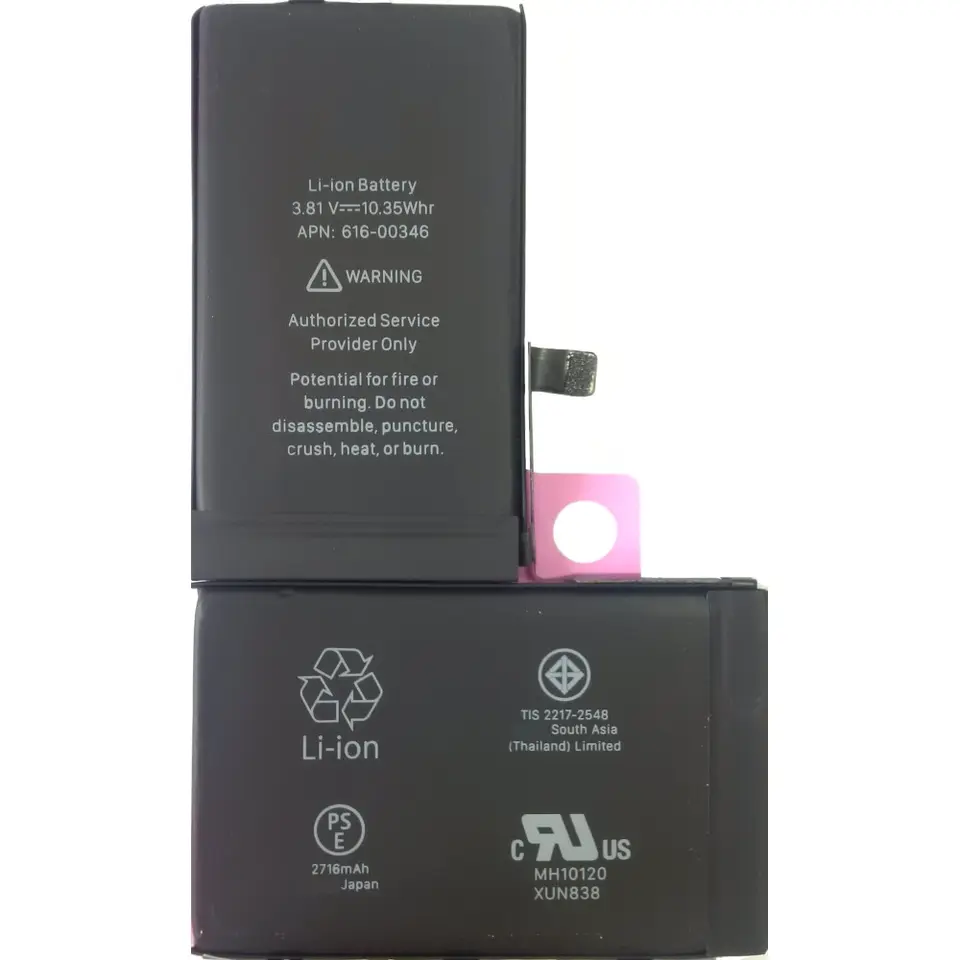 Rechargeable battery for iPhone X ( iPhoneX Li-Ion APN 616-00346