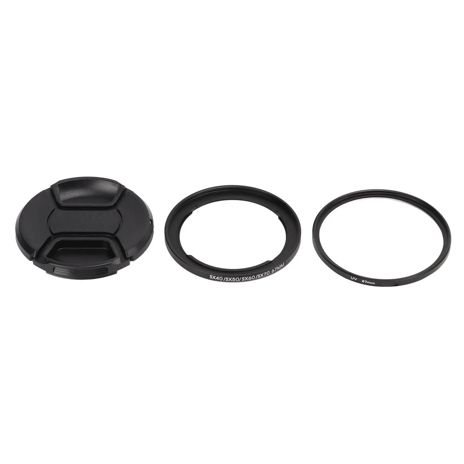 67mm UV Lens Filter for sx40 , for sx50 , for sx60 Cameras - Protective Filter & Cap