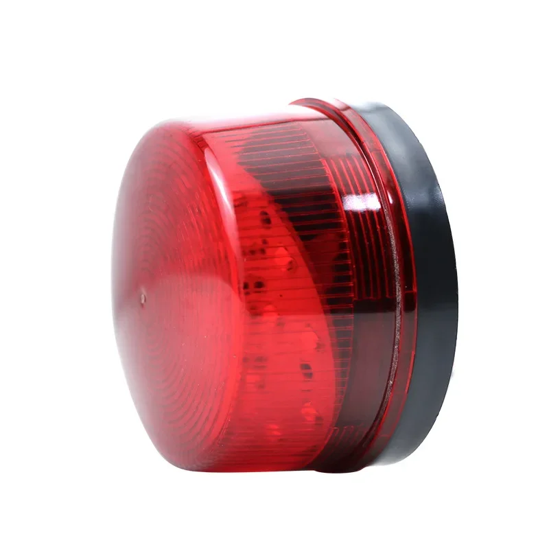 Auto LED lampeggiante luce stroboscopica lampada di allarme di emergenza rotonda Auto segnale di avvertimento del tetto lampada Flash lampadina faro per camion RV DC 12V