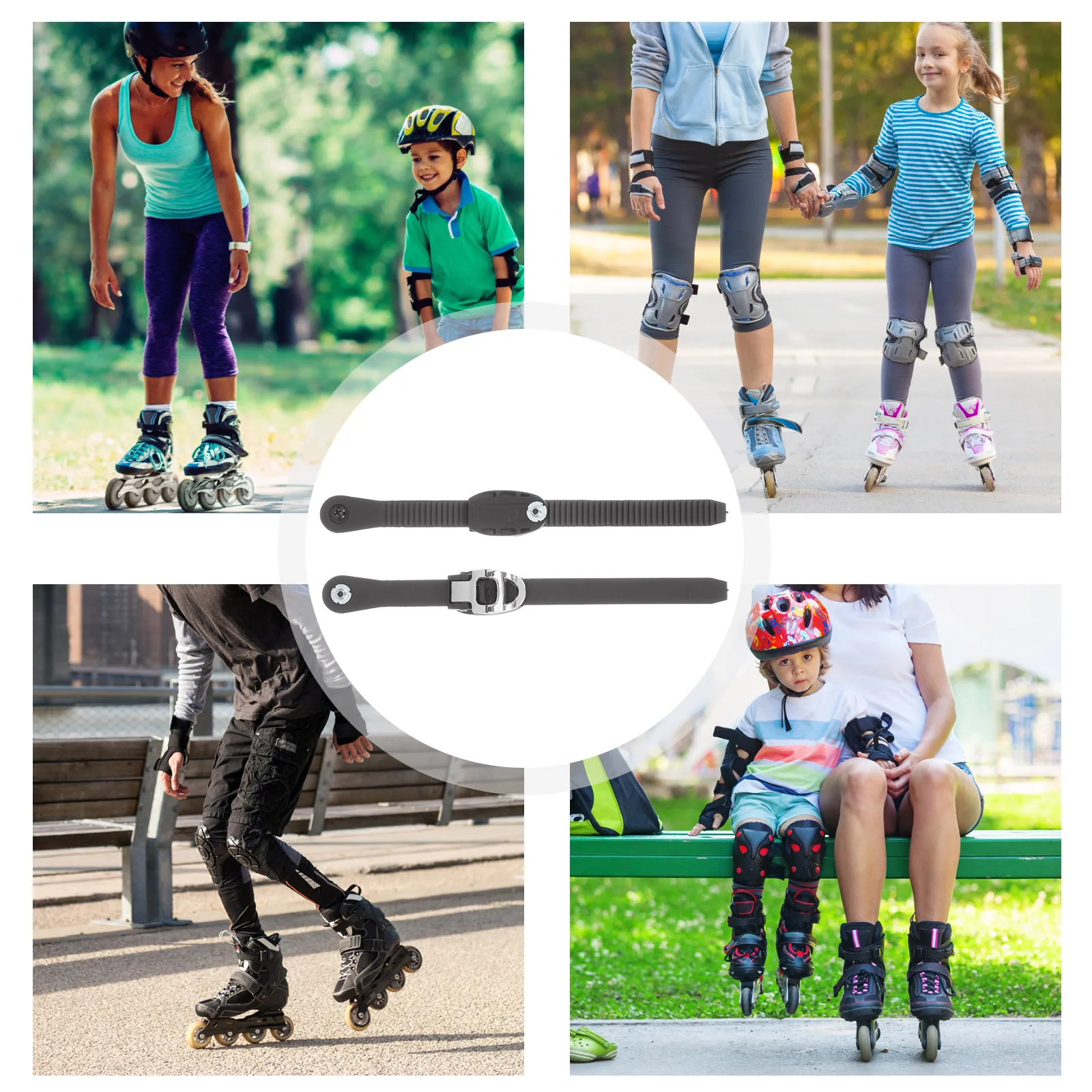 

Roller Skates Ties Snowboard Boot Leash Shoe Attachment Holder Skateboard Straps for Feet Supplies Ski