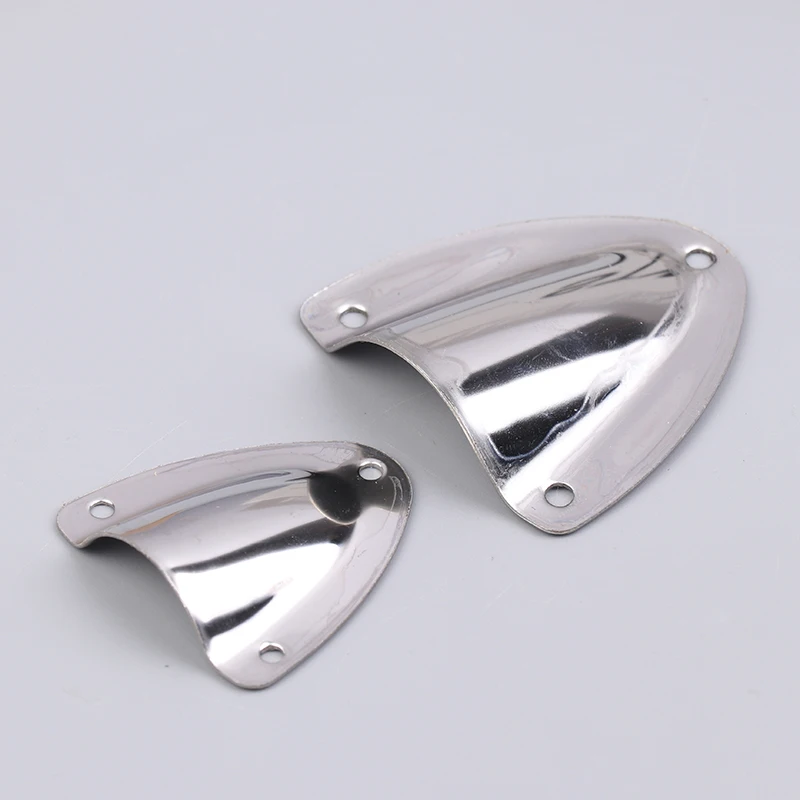 

L/S Stainless Steel Clamshell Cover UV-Proof Marine Hardware with 3 Screws Yacht Accessory Clam Shell Vent for Outdoor Use