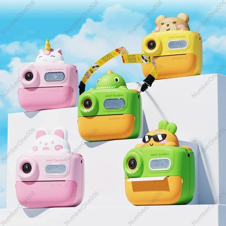 

K64 Children's Print Camera High Definition Dual Camera 4800W Pixel Thermal Paper Printing