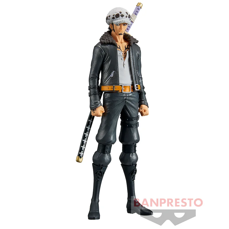 Bandai Original Banpresto Anime One Piece DXF RED Trafalgar Law PVC Action Figure Model Collection Toy birthday christmas gift