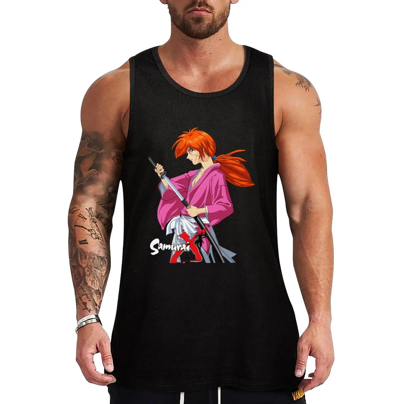 For Birthday Boys Girls Kenshin Battousai Awesome First Day Tank Top men clothings Vest for boy Vest male