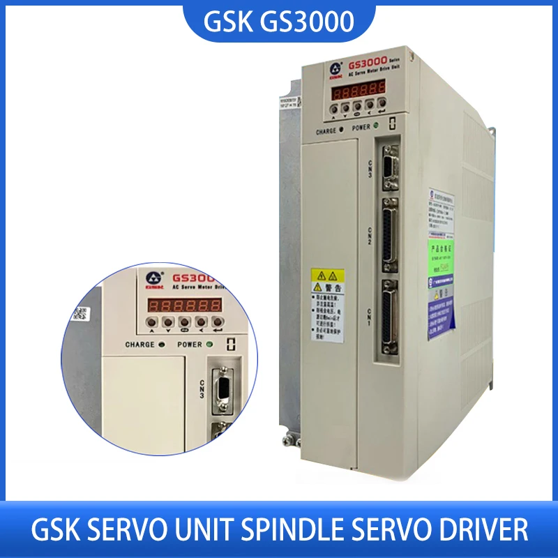 

Guangzhou CNC GSK Spindle Servo Drive Unit GS3050Y-NP2 GR3075-LA2 GS3000