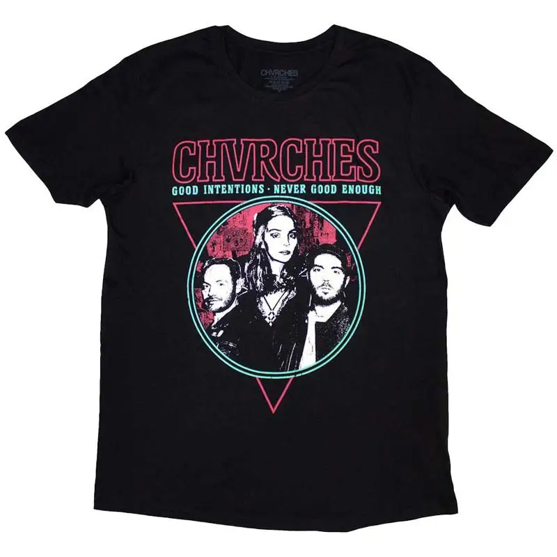 Chvrches Good Intentions Band Logo T-Shirt