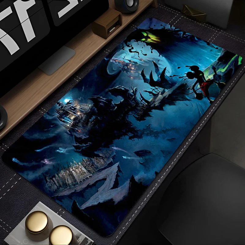 Mouse pad tapete de mesa anime play mat gaming mousepad filmes disney m-mickey e m-minnie velocidade computador e teclado de escritório