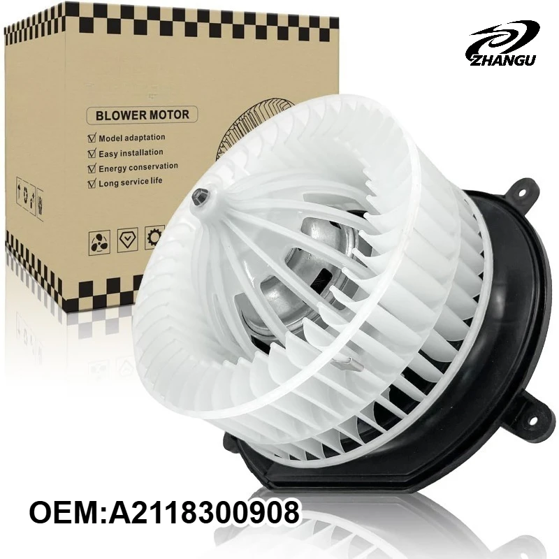 

ZHANGU 1 OCS A2118300908 For Mercedes-Benz Air Conditioning Fan Axial Blower W219 CLS300 CLS350 W211 E200 E250 E280 E350