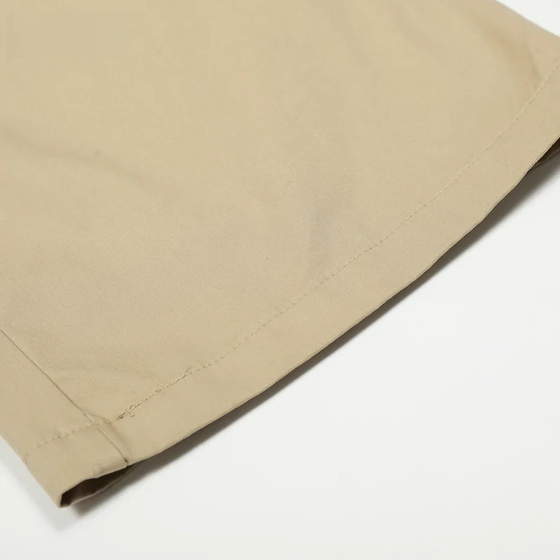 سستة متعددة جيب البضائع السراويل الرجال بلون عارضة الرجعية مستقيم واسعة الساق السراويل الفضفاضة رجل #5