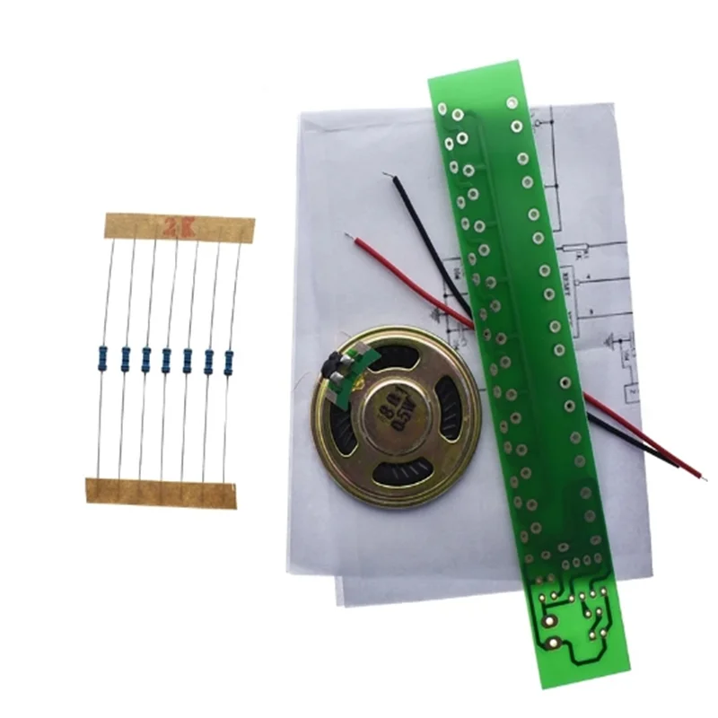 1SET NE555 Component Electronics Electric Piano Organ Module DIY Kit Learn electronic principles, children's lab