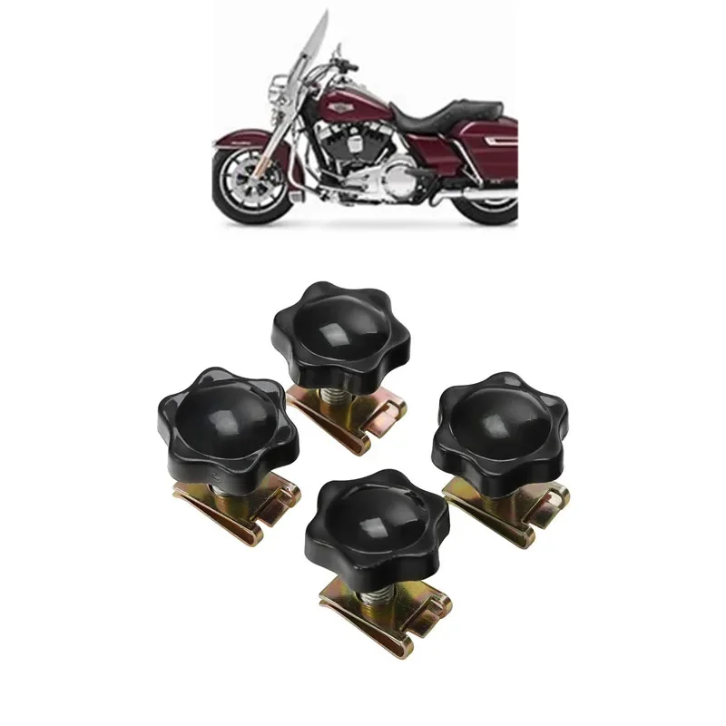 Accesorios moto Saddlebag Mounting Kit Security Theft Deterrent For Harley Touring Road King Street Electra Glide