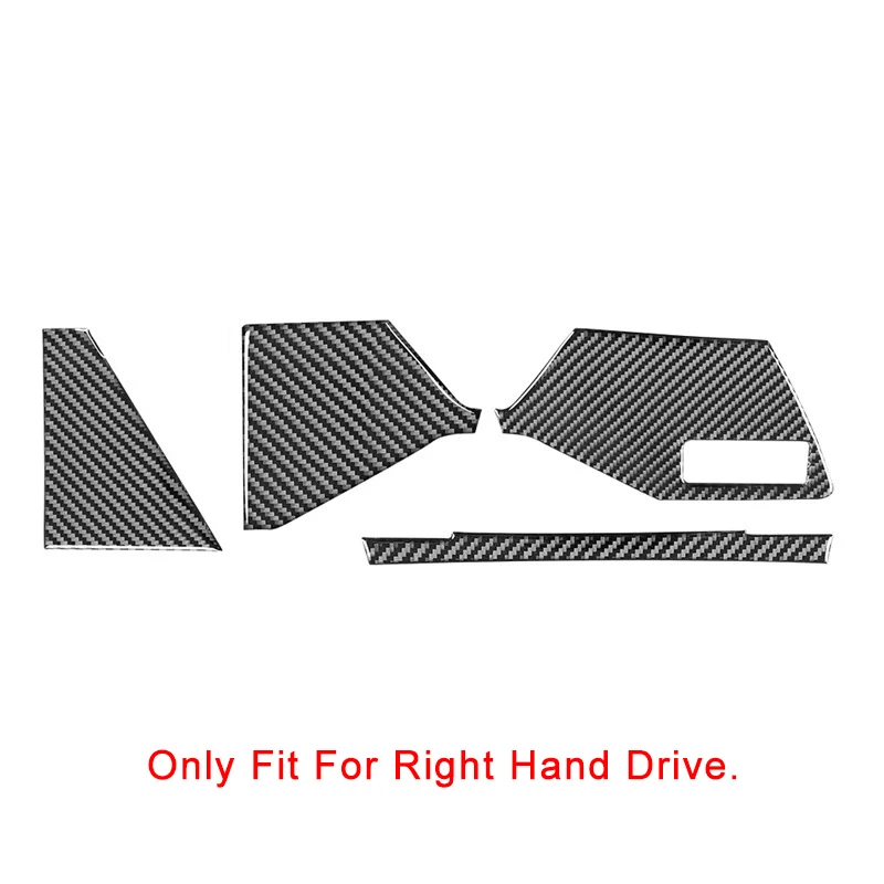 Car Accessories Center Console Decoration Dashboard Navigation Screen Panel Side Trim Carbon Fiber Sticker For Audi A3 2021 2022