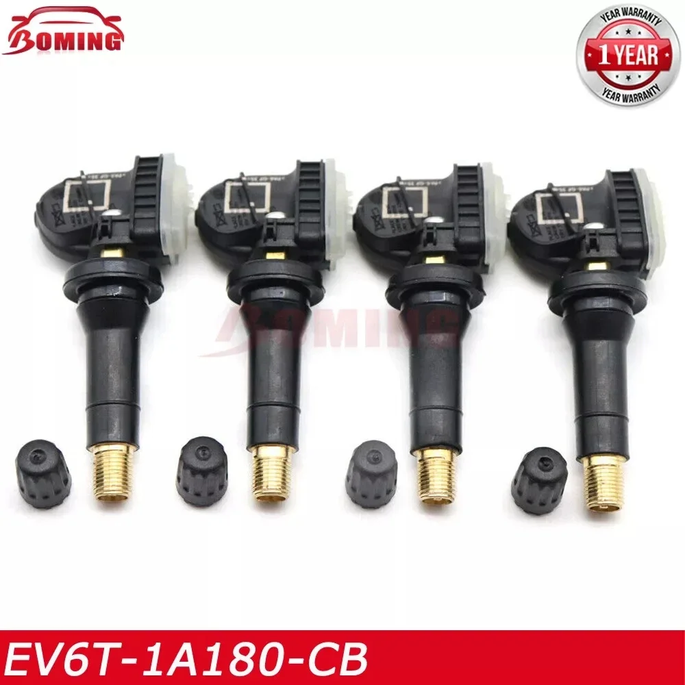 1/4pcs Car TPMS Tire Pressure Sensor EV6T-1A180-CB 433Mhz For Ford Ranger Tourneo Connect Courier Transit EV6T-1A180-DB