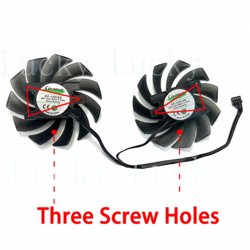 f  8.5cm Graphic Card Cooling Fan for INNO3D P106-100 GTX1660 1660ti Graphic Card