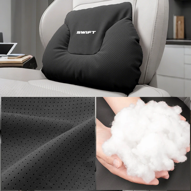 Car Accessories Headrest Lumbar Support Seat Neck Pillow For Suzuki Swift Jimny Vitara Grand Ignis DZire Alto Baleno Spacia Xbee - view 3
