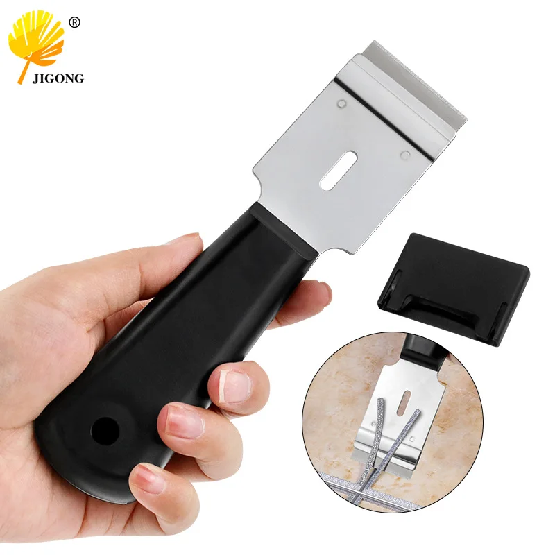 Plastic handle scraping knife, spatula beautiful seam scraping knife, floor glass cleaning spatula, tile wall skin degumming sho