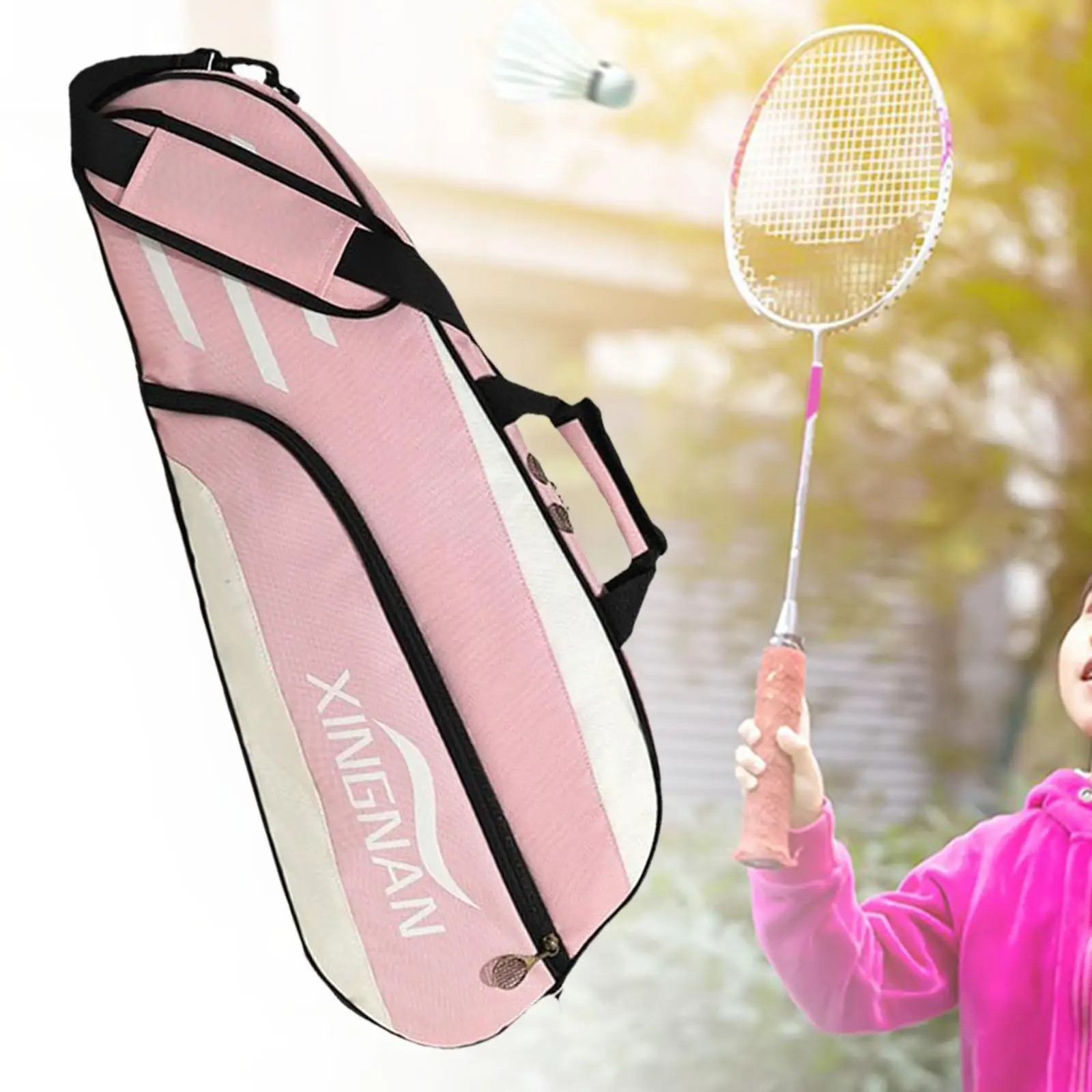 

Сумка для бадминтонных и теннисных ракеток, спортивная сумка-даффл, сумка для ракеток