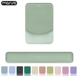 Ergonomic Wrist Rest Mouse Pad Thickened Non Slip Mousepad Computer Game Mice Mat Soft Wrist Support for Home Office Accessories
