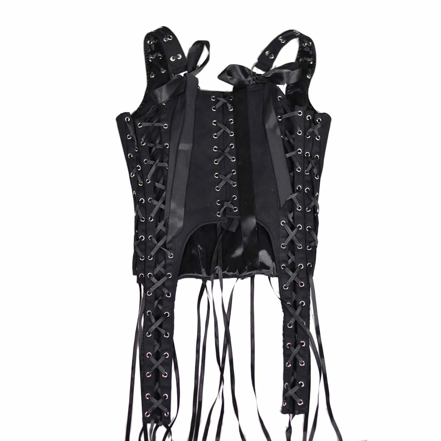 Sexy Gothic Corsets and Bustiers Top Overbust Corset Women Waist Trainer Strap Waist