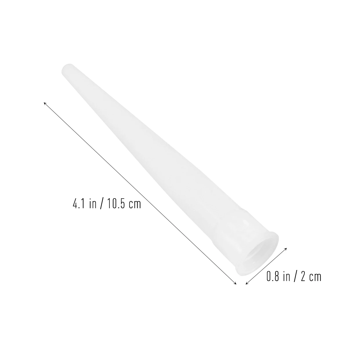 

100 pcs Glass Glue Nozzle Plastic Tube Tips Disposable Ink Grips For Construction Industrial Tools Durable Long-Lasting Use In