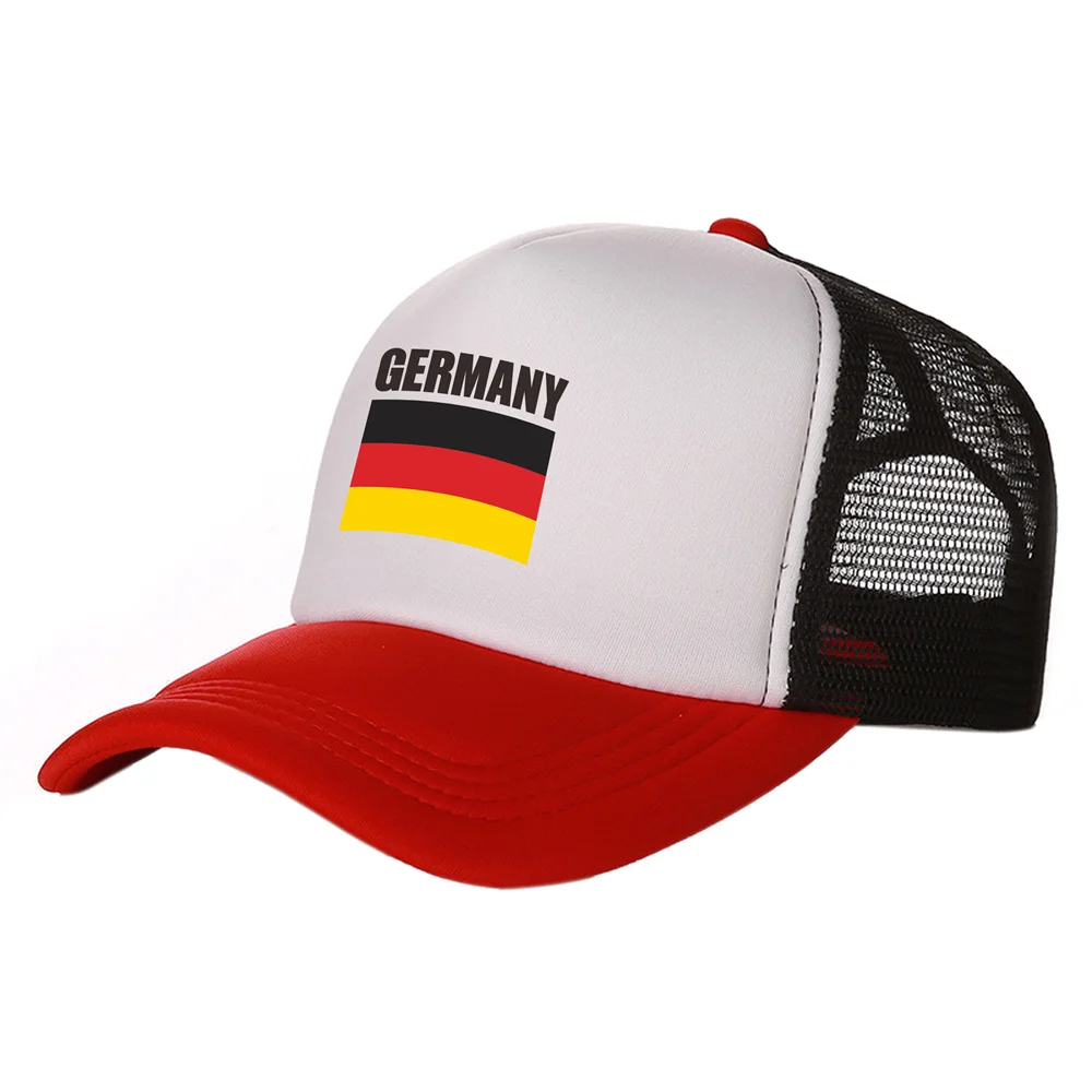 Germany Trucker Caps Fashion Cool Germany Hats Baseball Cap Summer Outdoor Sun Mesh Caps