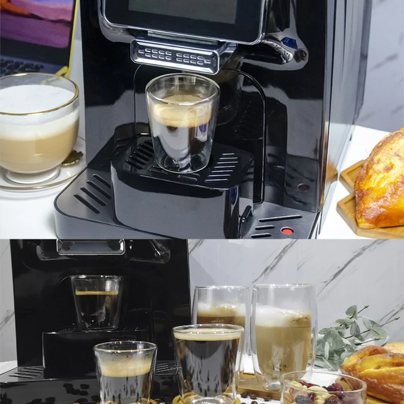 

Автоматическая кофемашина 1.5 л, люкс, с электронным охлаждением молока, функциями помола и вспенивания, многофункциональная