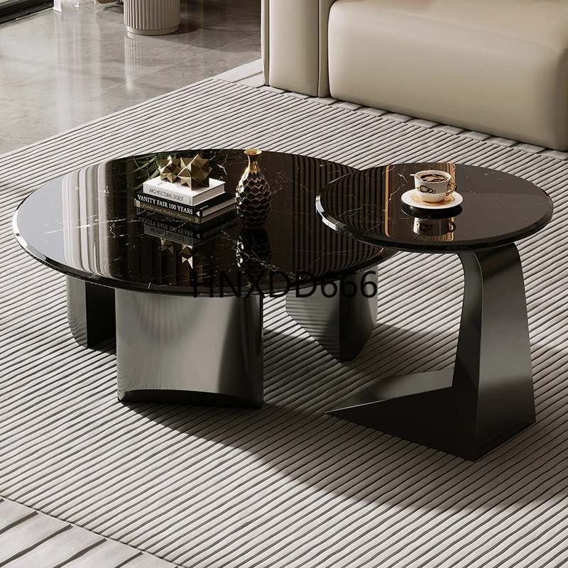 Imported natural marble coffee table