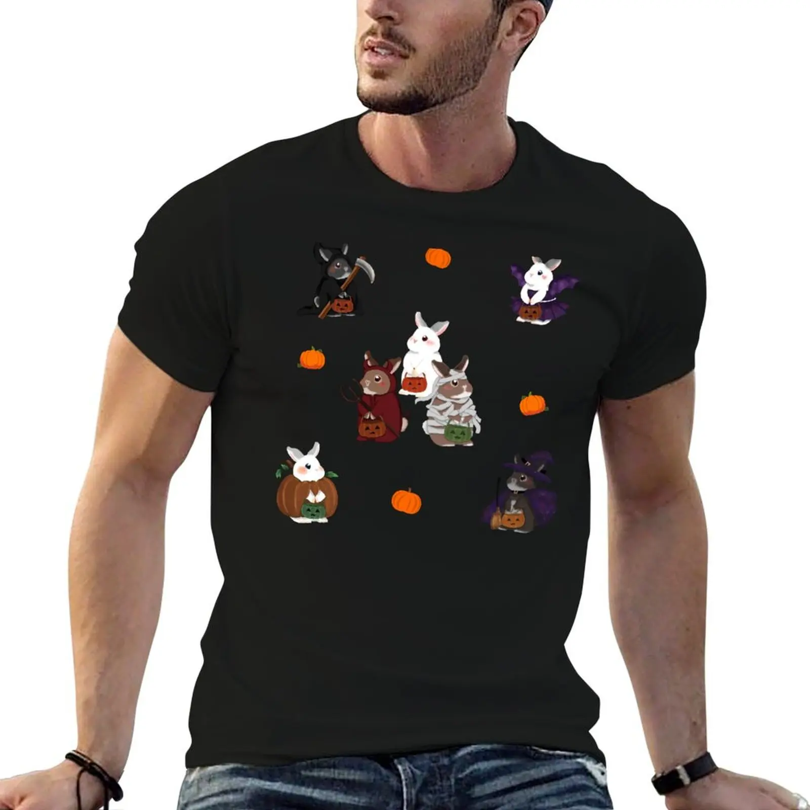 Halloween Ghost Costume _ Bunniesmee Halloween Edition T-Shirt funny t shirts cotton man t shirt cotton high quality T-Shirt