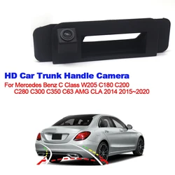 Cámara de visión trasera para manija de maletero de coche CCD HD para Mercedes Benz Clase C, W205, C180, C200, C280, C300, C350, C63, AMG, CLA 2014, 2015 ~ 2019, 2020