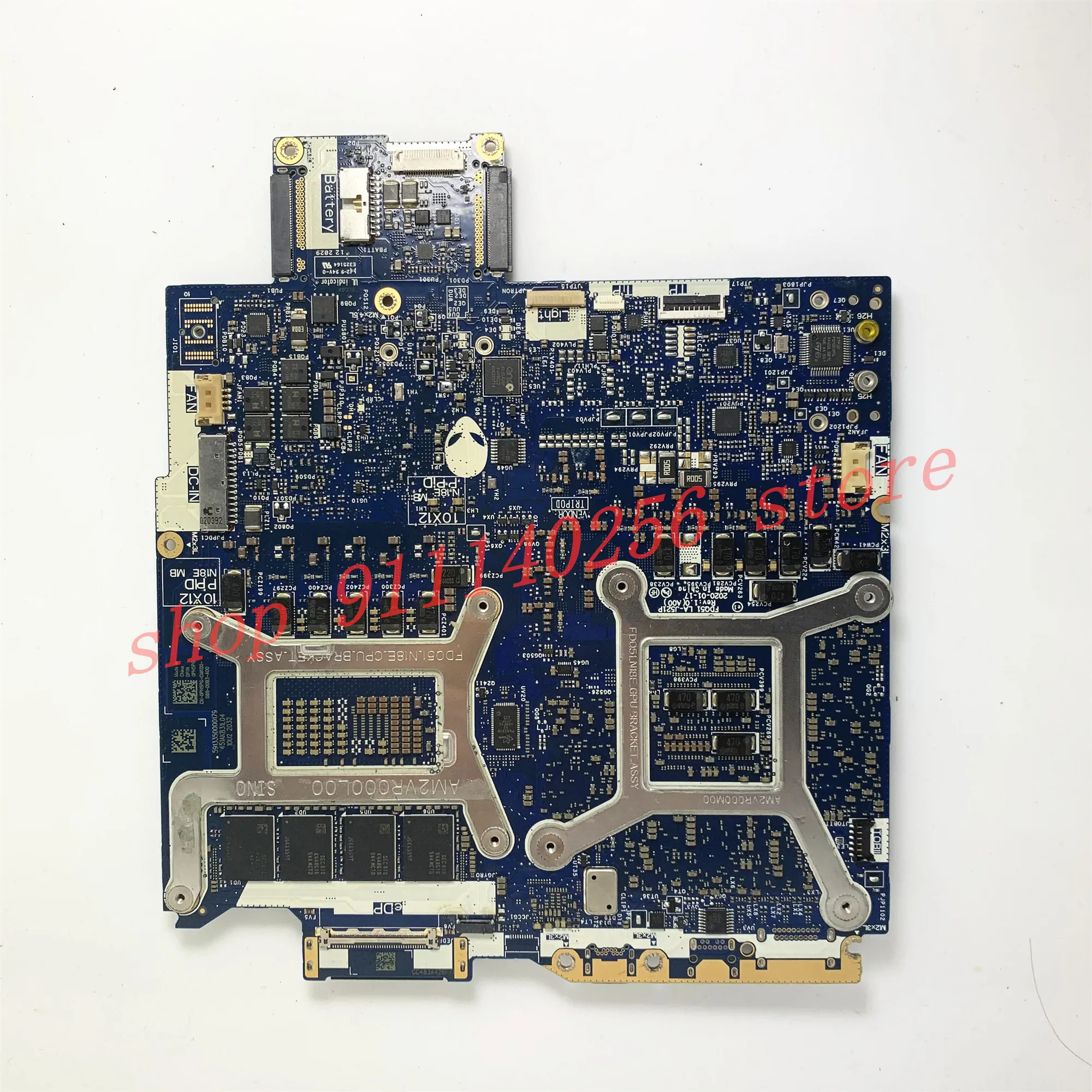 MineboardサムスンNP-RV511 RV511 BA41-01432A BA92-07699A BA92-07699BノートパソコンのマザーボードHM55 DDR3 100% フルうまく機能