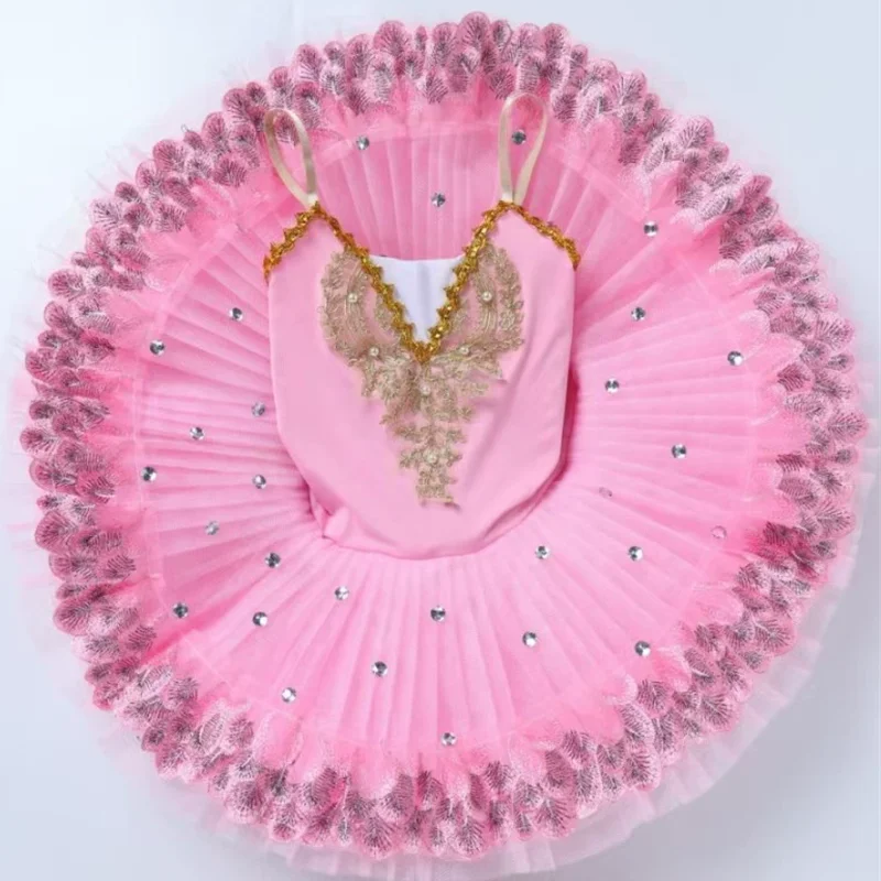 

Классический танцевальный костюм балерины для взрослых, Mujer, летние балетные трико, женские платья, одежда, платье-пачка для сцены, балетное платье для женщин