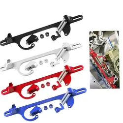 SherryBerg Aluminum Throttle Cable Carby Carburettor Carburetor Carburador Bracket For Chevy Holley 4150 4160 Carb 350 400 SBC